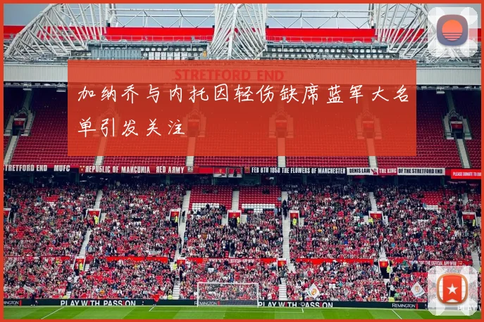 加纳乔与内托因轻伤缺席蓝军大名单引发关注